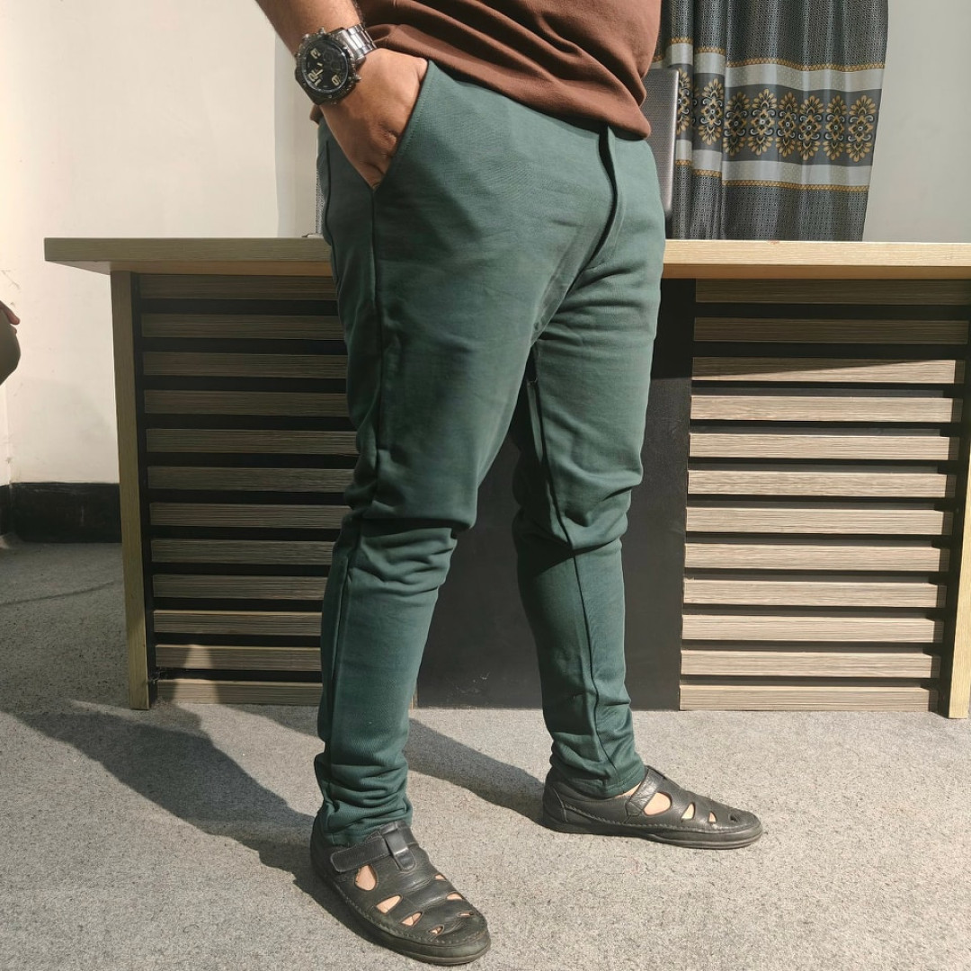 GREEN - Pant Cut Trouser