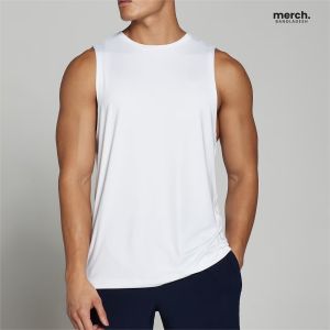 Men's Training Tank Top - WHITE