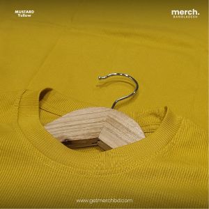 Mustard Yellow - RIB T-SHIRT