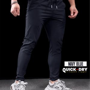 Quick Dry Gym Trouser - NAVY BLUE